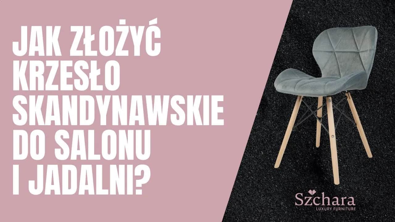 Jak złożyć krzesło skandynawskie - proste kroki, uniknij błędów
